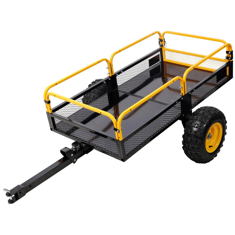 Heavy-Duty Tow-Behind Dump Cart by HouseOfZazla