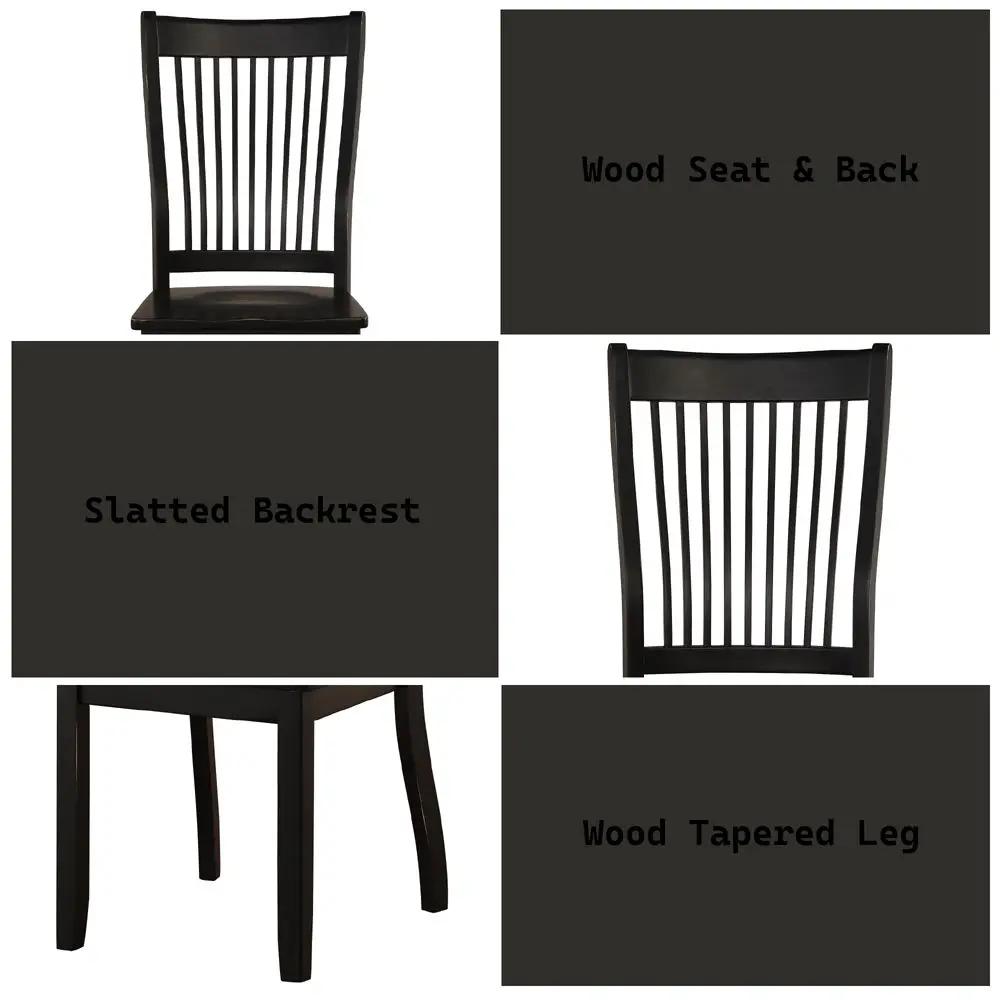 Renske - Side Chair (Set of 2) - Black by Unique Piece Furniture