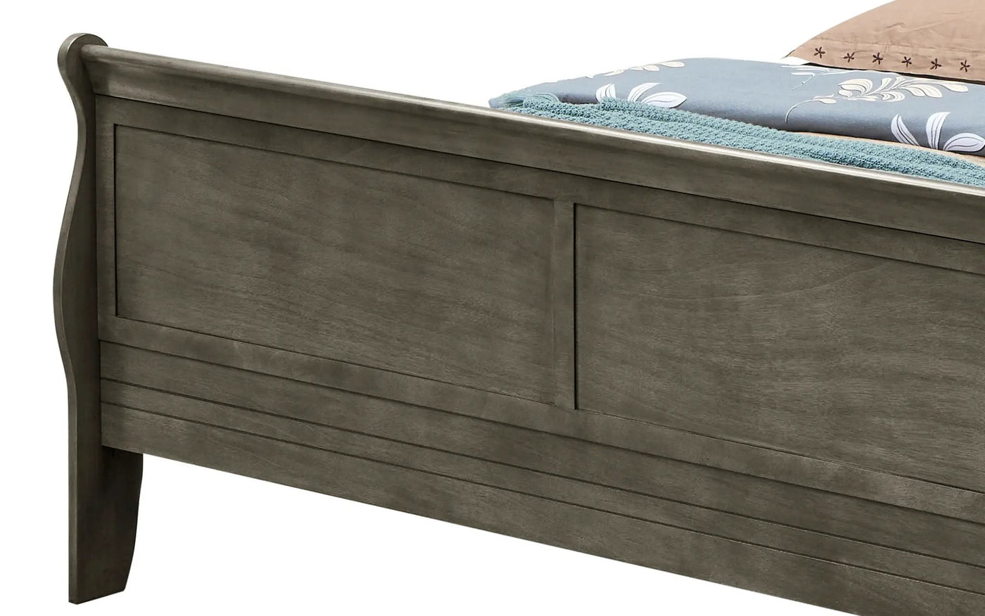 Panel Sleigh Bed by HouseOfZazla