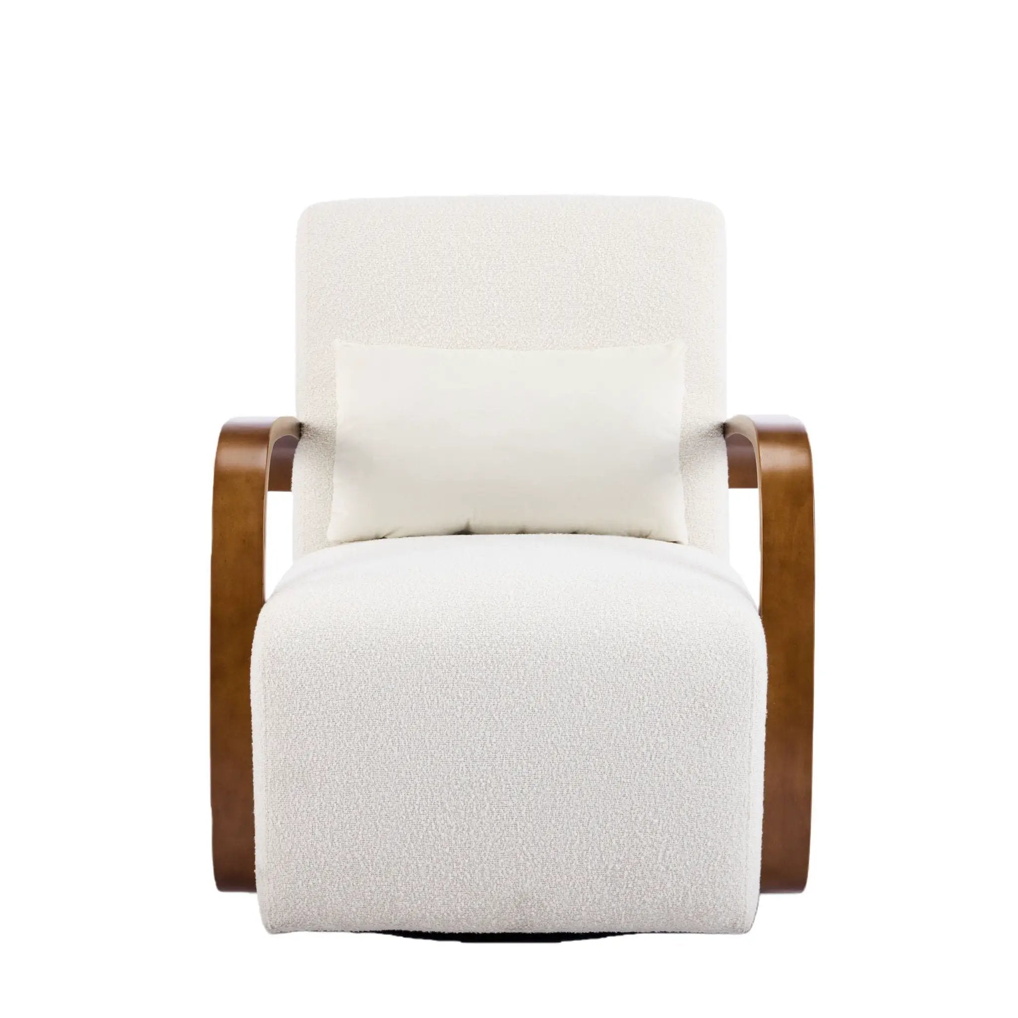 360° Swivel Accent Chair - Beige by HouseOfZazla