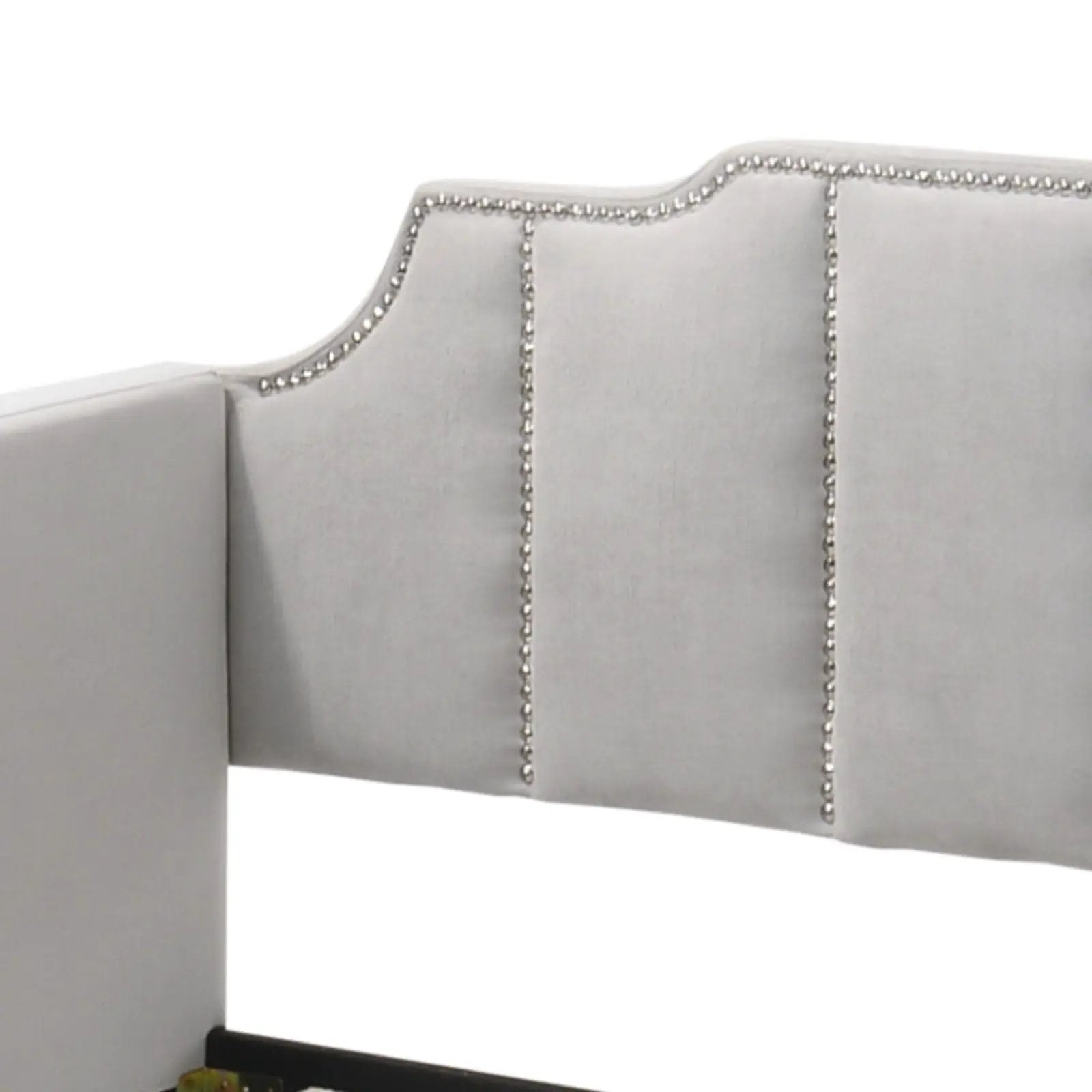 Peridot Twin Daybed With Trundle - Dove Gray by HouseOfZazla