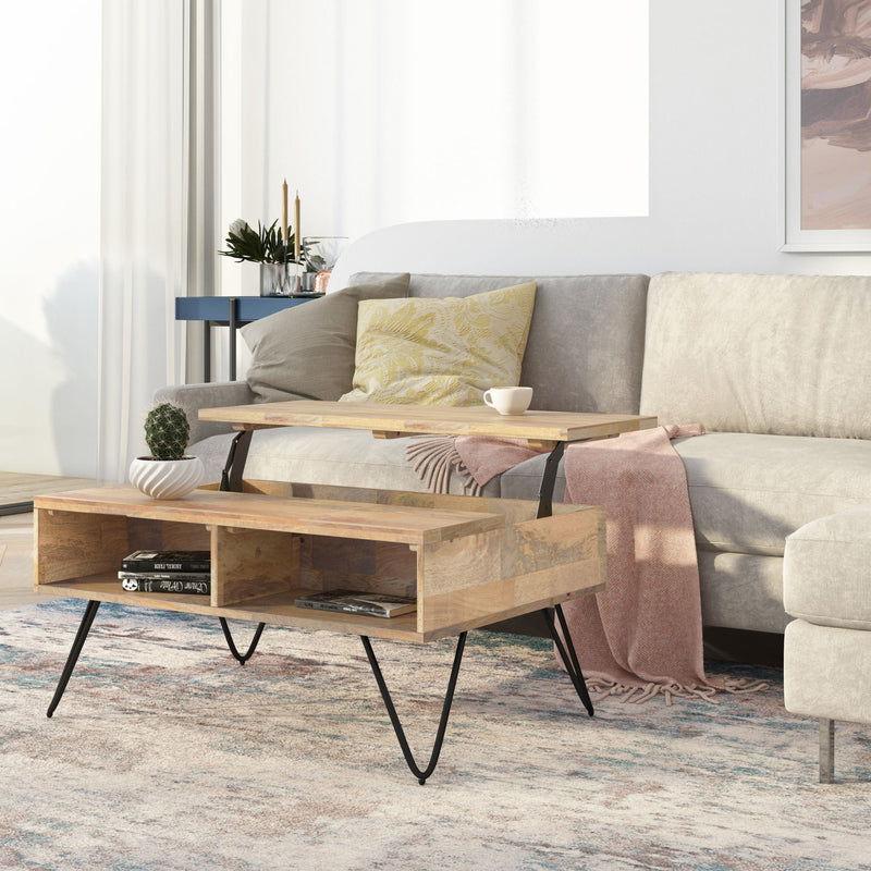 Hunter - Handcrafted Lift Top Coffee Table by HouseOfZazla