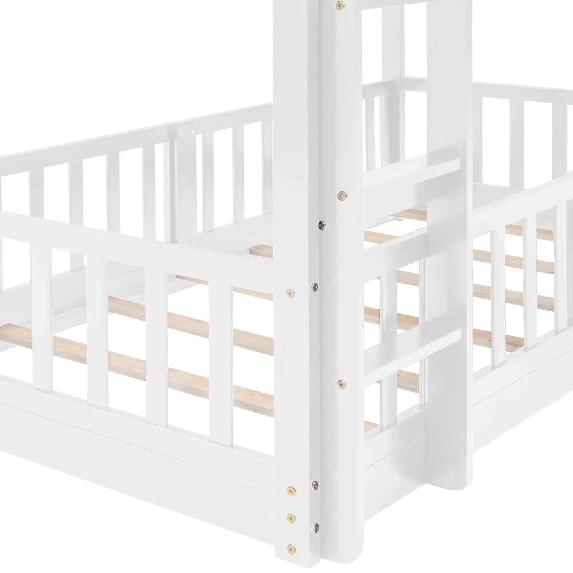 Functional Bunk Bed & Convertible Ladder And Slide by HouseOfZazla