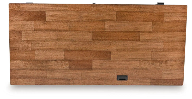 Wildenauer - Home Office Desk - Brown / Black by Unique Piece Furniture