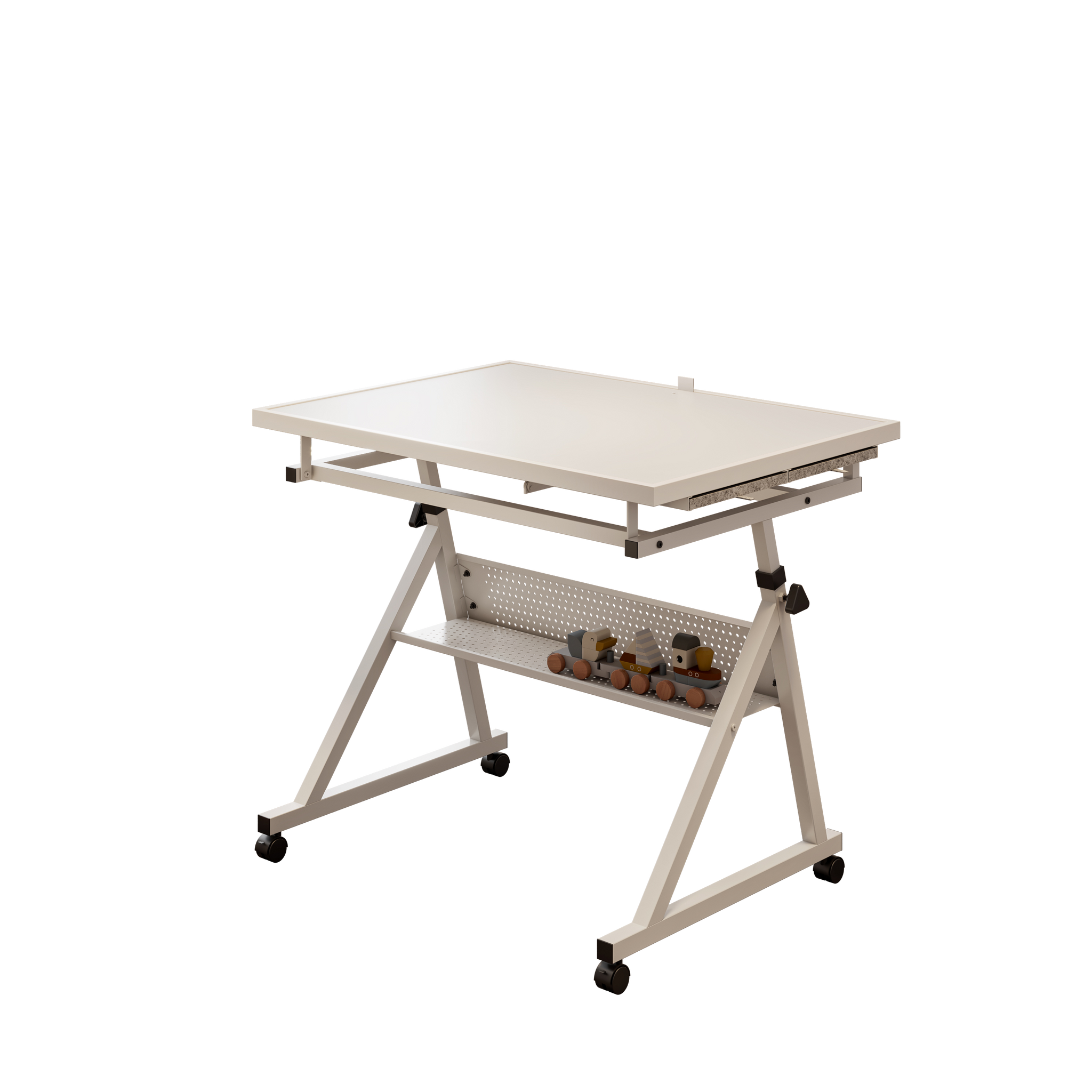 1500 Pieces Jigsaw Puzzle Metal Table Board with 4 Trays by HouseOfZazla