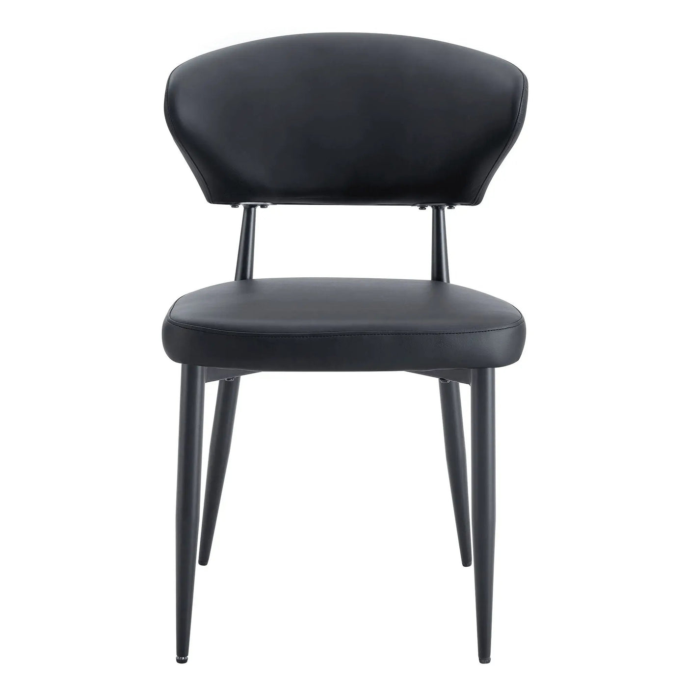 Minimalist Ergonomic Dining Chair With Curved Backres (Set of 4) by HouseOfZazla