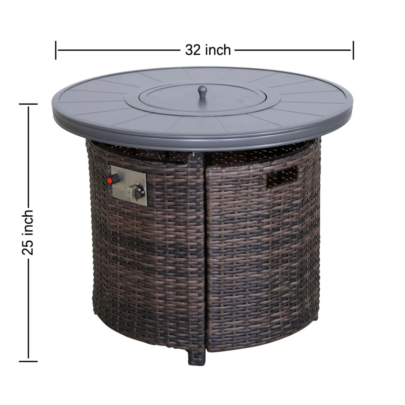 Outdoor Fire Pit Table With Lid by Unique Piece Furniture