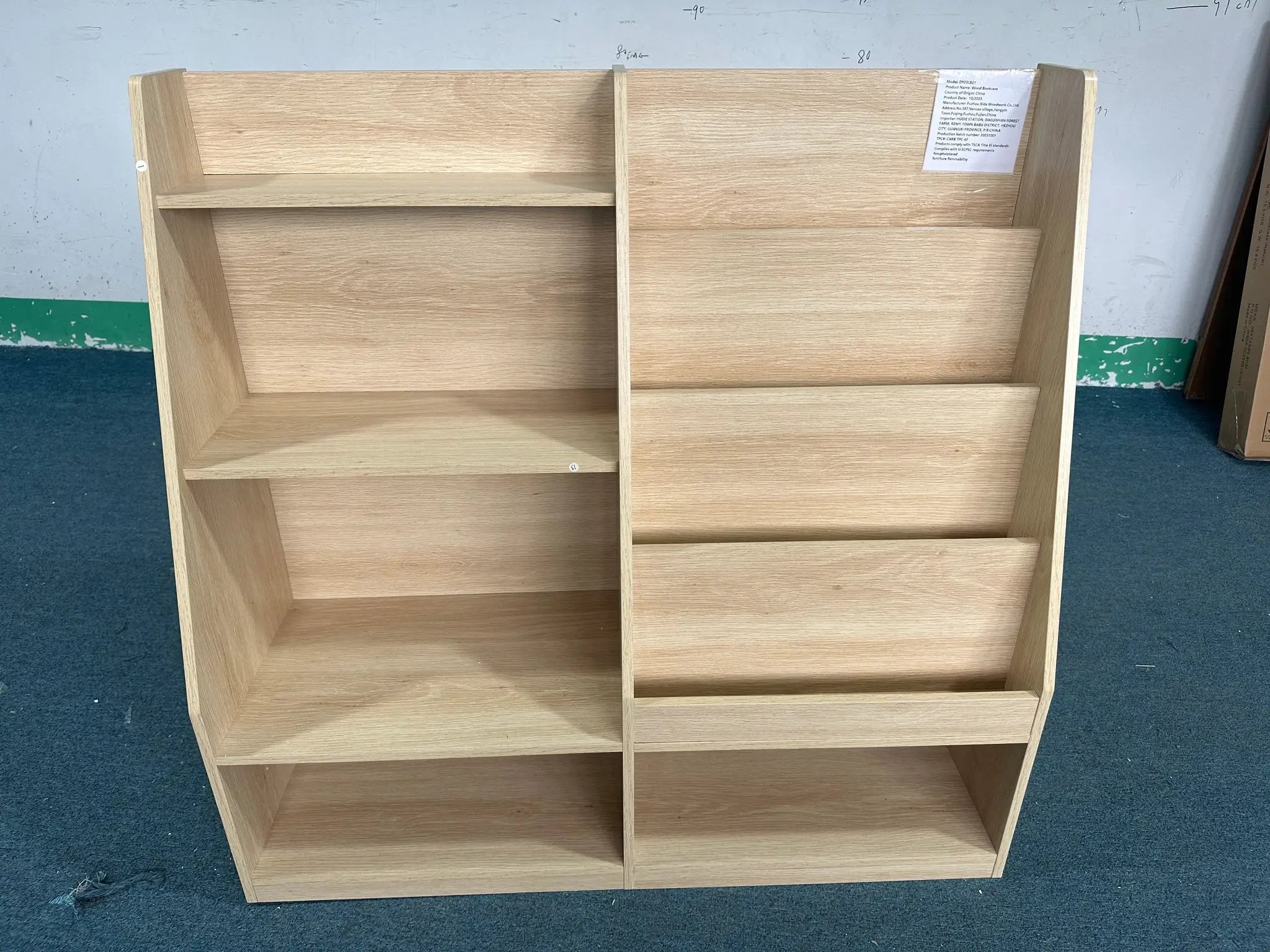 Kids Bookshelf and Toy Storage Organizer by HouseOfZazla