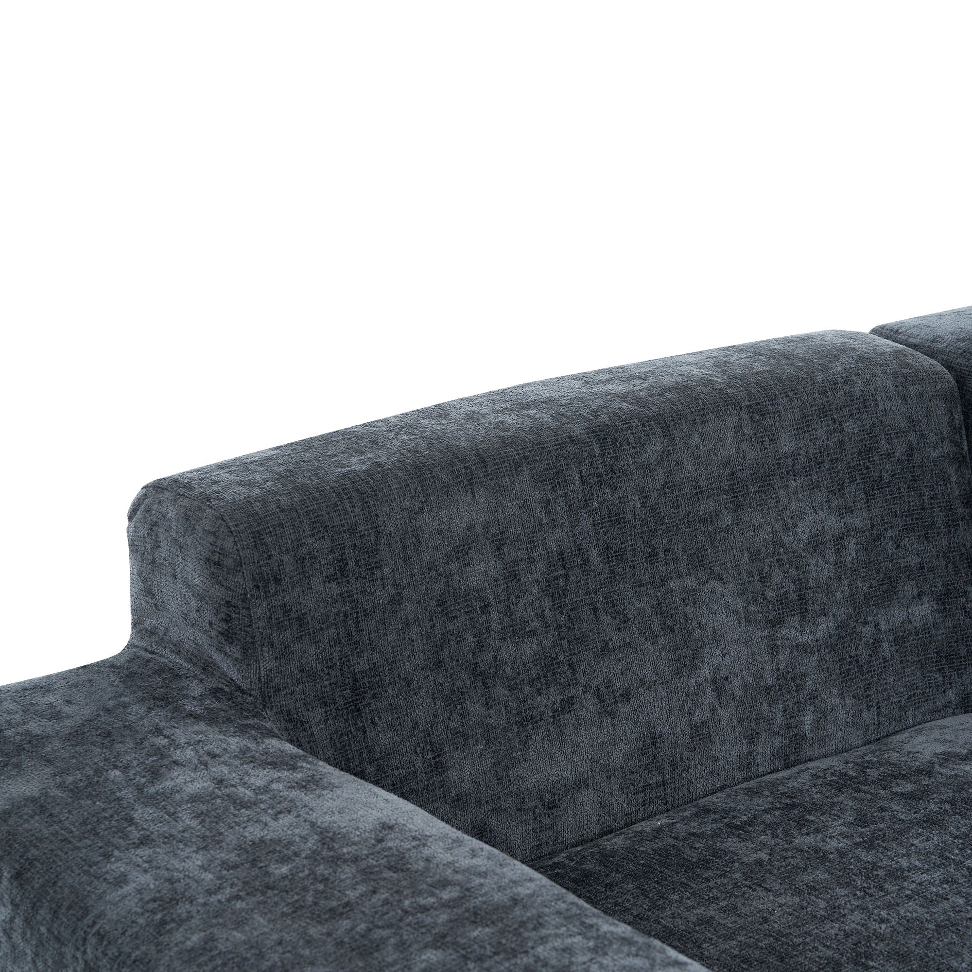 Modular Cloud Sectional Sofa Set, U-Shaped Upholstered Couch With Deep Seat by HouseOfZazla