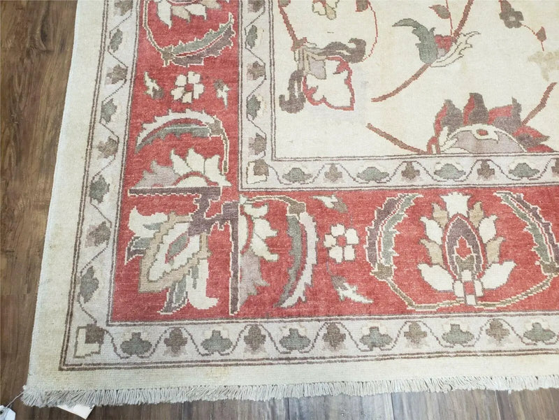 9' X 12' One-Of-A-Kind William Pak Peshawar Hand-knotted Wool Rug Nice by Jewel Rugs