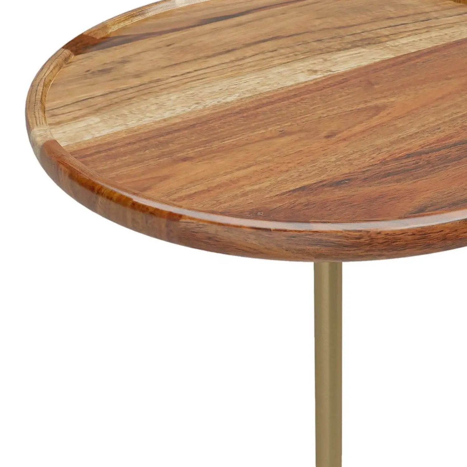Becker - Side Table - Natural by Unique Piece Furniture