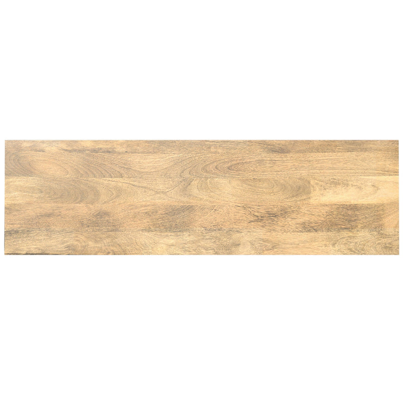 Hunter - 3 Door Sideboard Buffet With Hairpin Legs - Natural by HouseOfZazla