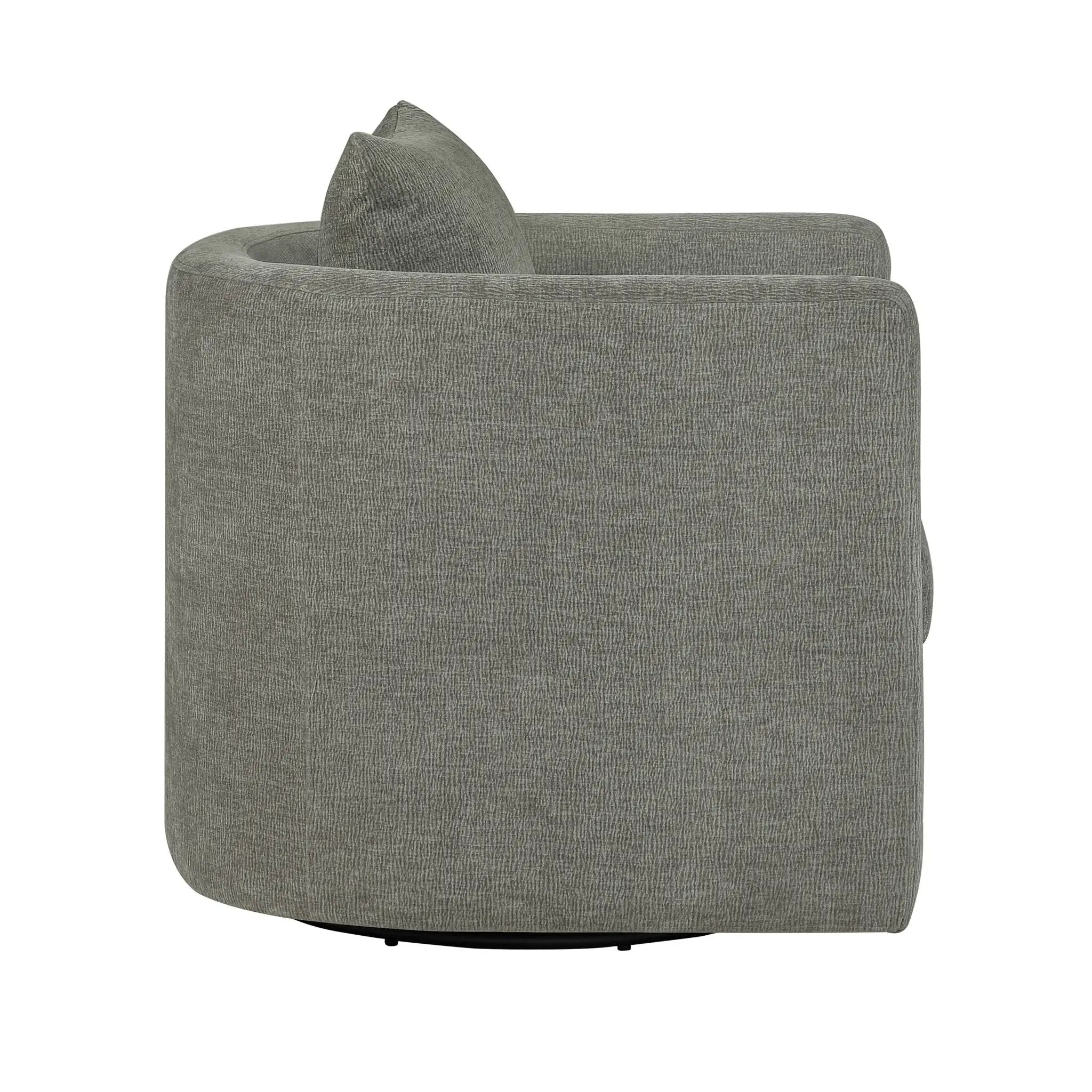 Sutton - Swivel Barrel Chair by HouseOfZazla