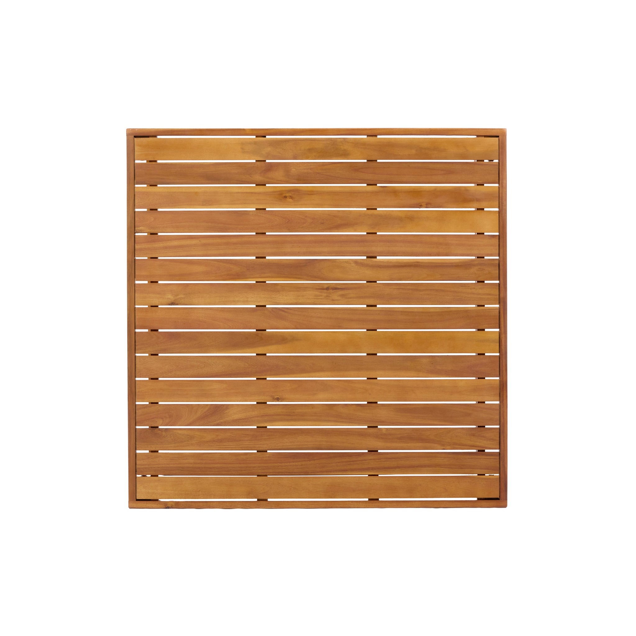 41.14-Inch Height Teak Finish Acacia Solid Wood Outdoor Dining Table by HouseOfZazla