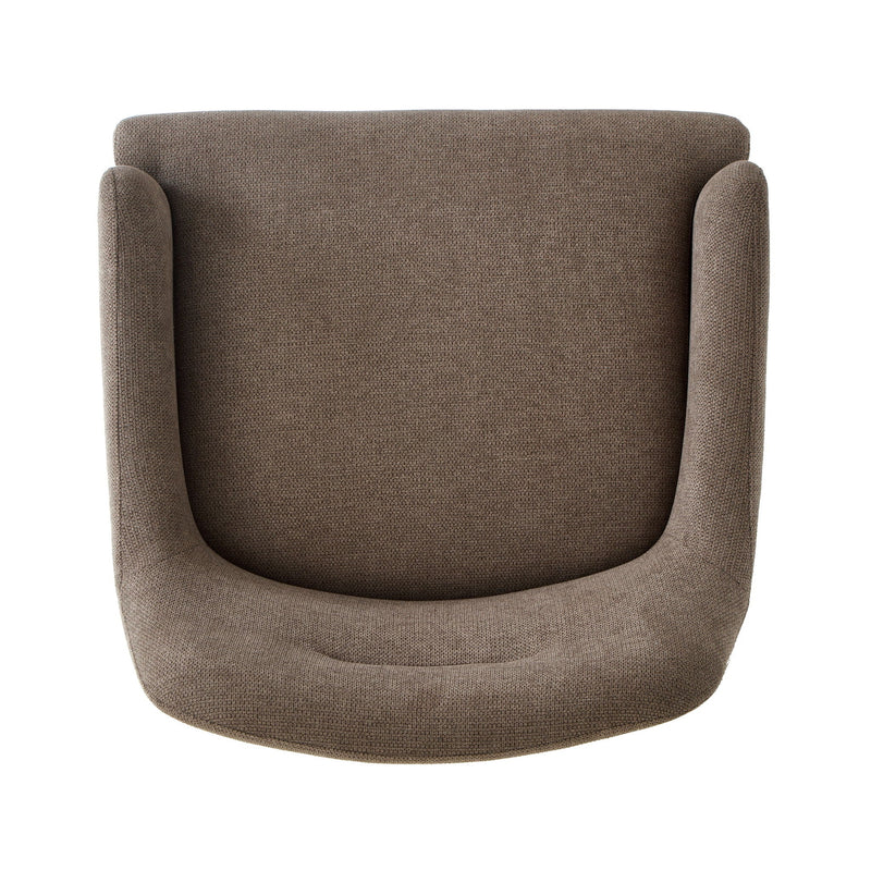 Modern Elegance Accent Chair With Curved Backrest by HouseOfZazla