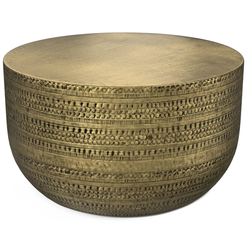 Johnsen - Handcrafted Metal Coffee Table by Unique Piece Furniture