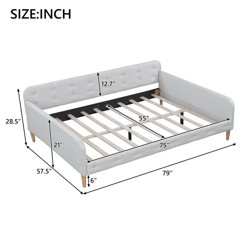 Upholstered Daybed by HouseOfZazla
