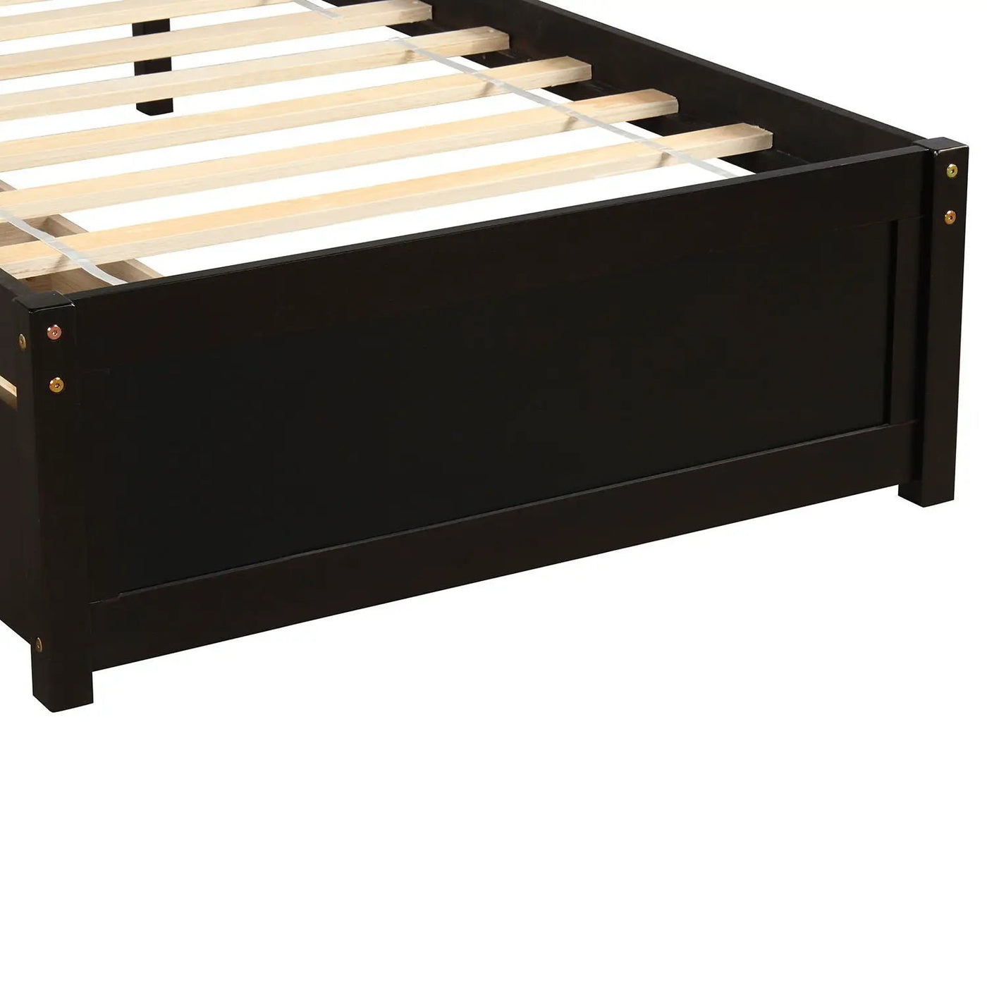 Platform Storage Bed Wood Bed Frame With Two Drawers And Headboard by Unique Piece Furniture