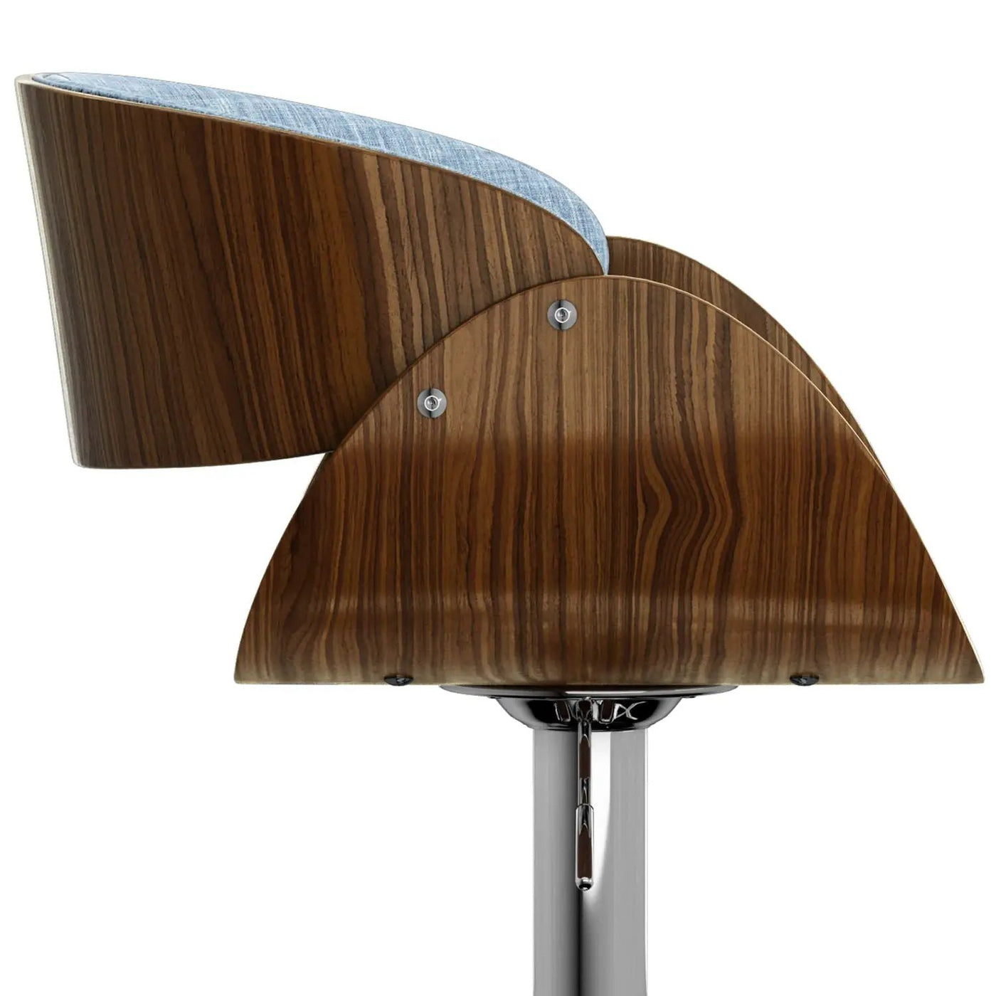 Amery - Mid Century Modern Adjustable Swivel Bar Stool by HouseOfZazla