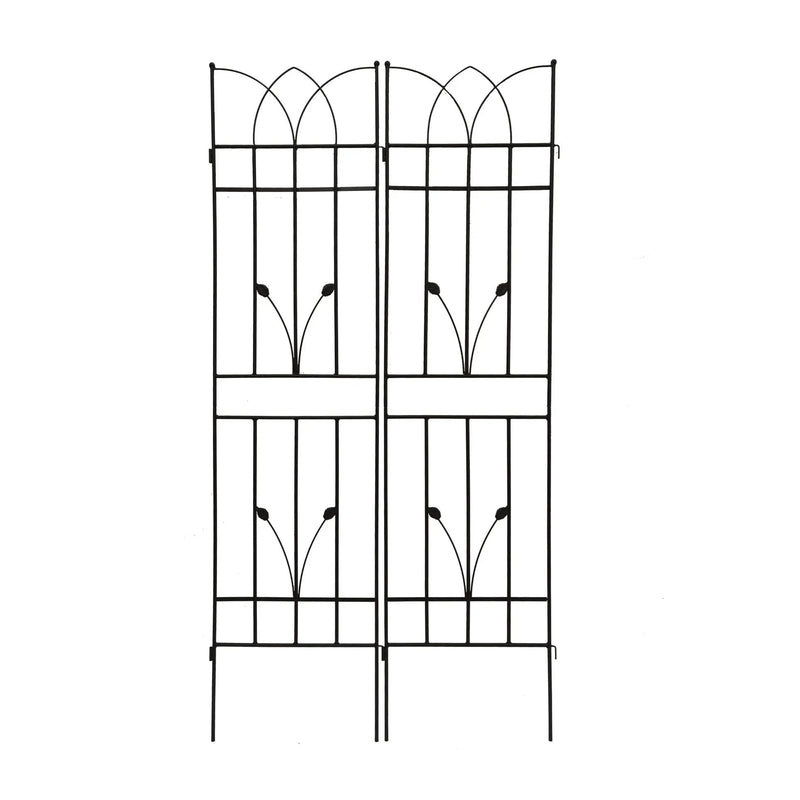Metal Garden Trellis Rustproof For Climbing Plants Outdoor Flower Support by HouseOfZazla