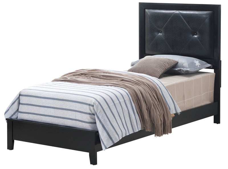 Padded Headboard Bed by HouseOfZazla