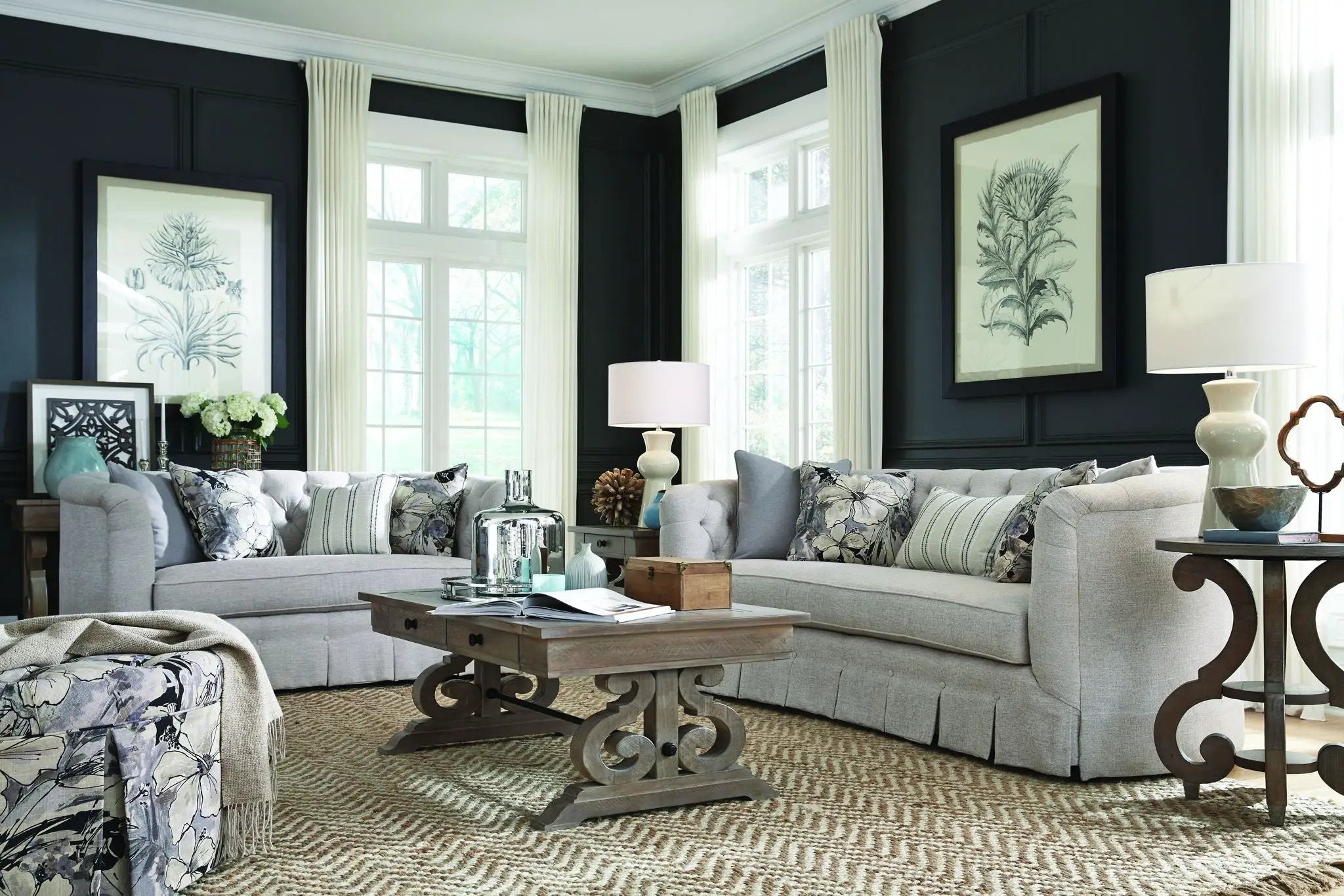 Tinley Park - Rectangular Cocktail Table - Dove Tail Gray by Unique Piece Furniture