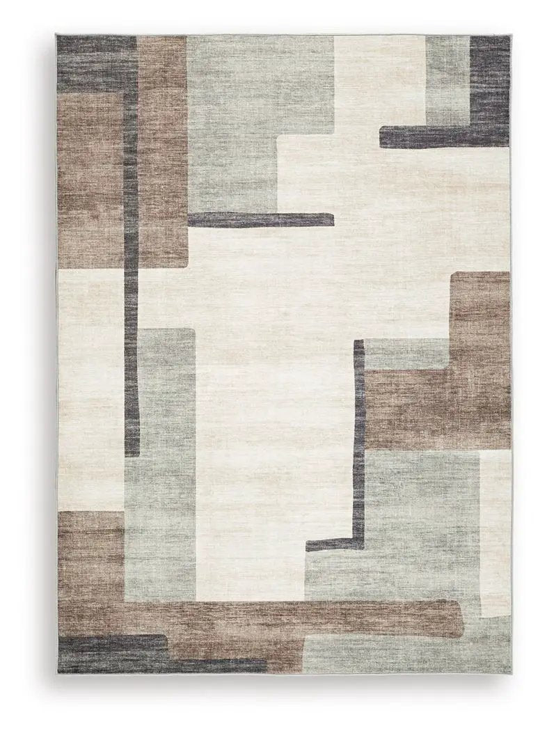Larkport - Washable Rug by Unique Piece Furniture
