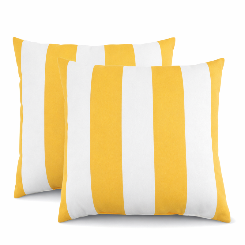 6 Pack Outdoor Pillow Covers 18x18 Inch by HouseOfZazla