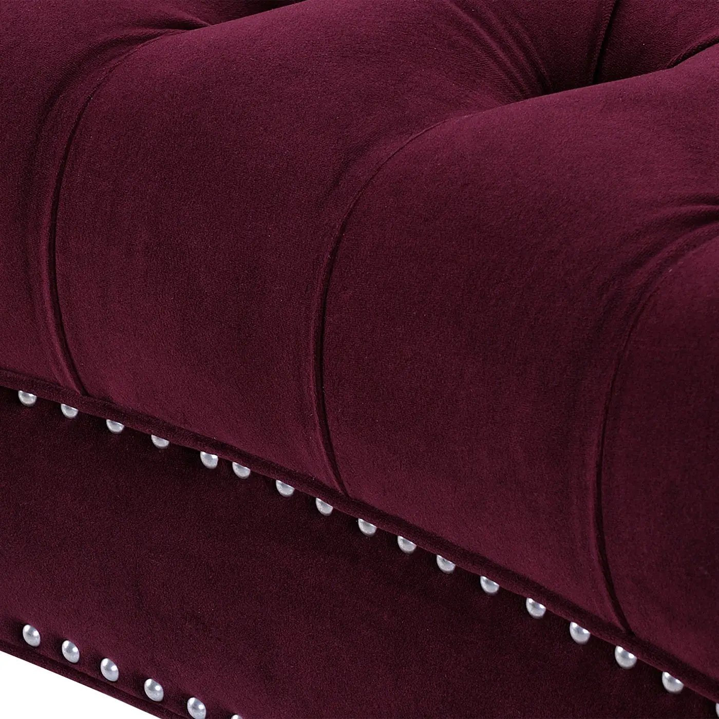 La Rosa - Victorian Chesterfield Loveseat by Unique Piece Furniture