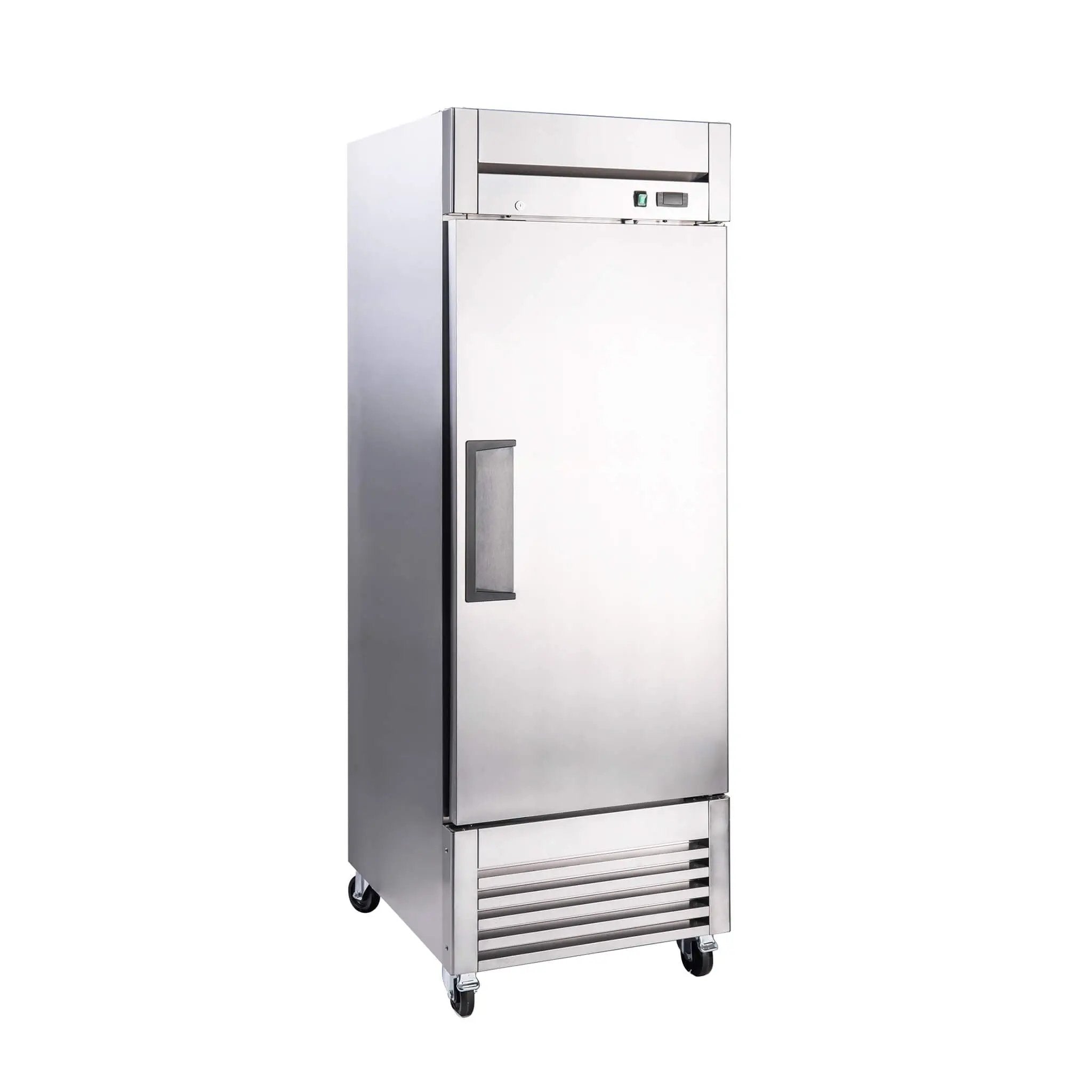 27-Inch 20.5 Cu.Ft Commercial Solid Door Stainless Steel Reach-In Freezer (SAK29705) by SAKSBY WHOLESALE