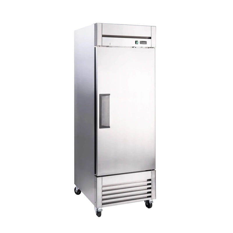 27-Inch 20.5 Cu.Ft Commercial Solid Door Stainless Steel Reach-In Freezer (SAK29705) by SAKSBY WHOLESALE