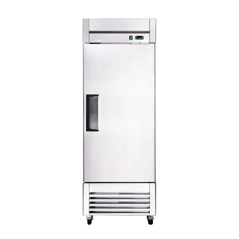 27-Inch 20.5 Cu.Ft Commercial Solid Door Stainless Steel Reach-In Freezer (SAK29705) by SAKSBY WHOLESALE