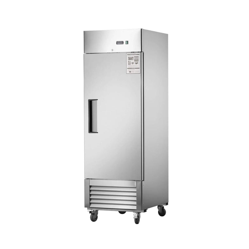 Heavy-Duty 27-Inch 8.7 Cu.Ft Commercial Upright Stainless Steel Reach-In Freezer (SAK43815) by SAKSBY WHOLESALE