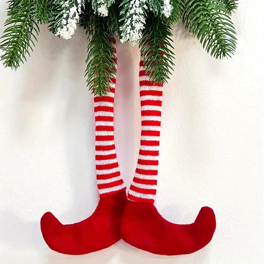 27-Inch Artificial Evergreen Christmas Wreath with Festive Decor by House Of Avana