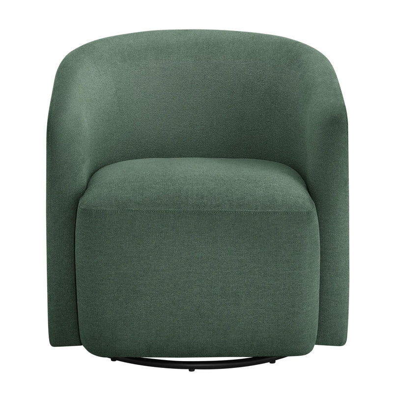 Ardena - Modern Swivel Barrel Chair by HouseOfZazla