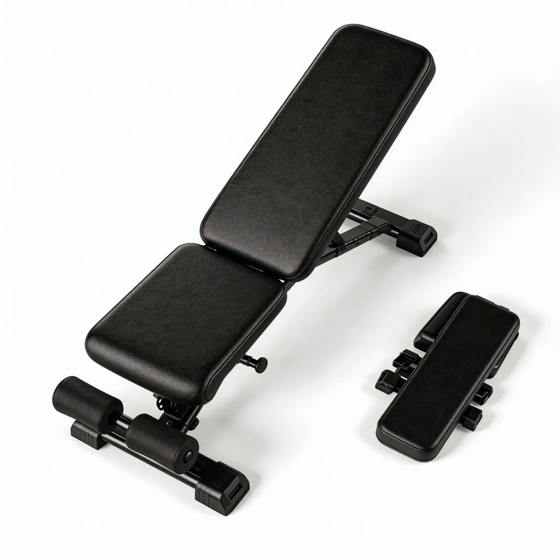 Adjustable Weight Bench with Resistance Bands by HouseOfZazla