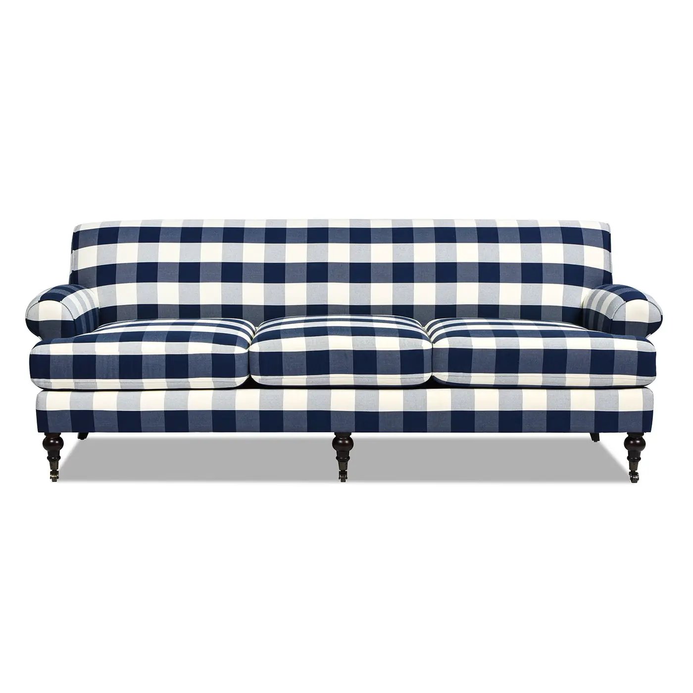 Alana Lawson - Modern Three Cushion Tightback Sofa by HouseOfZazla