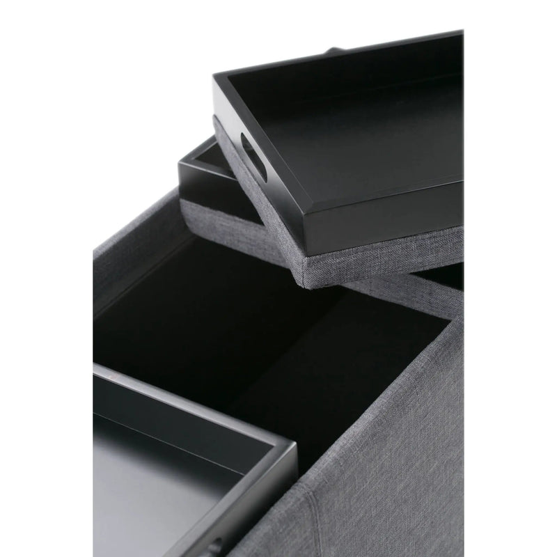 Avalon - Upholstered Storage Ottoman by Unique Piece Furniture