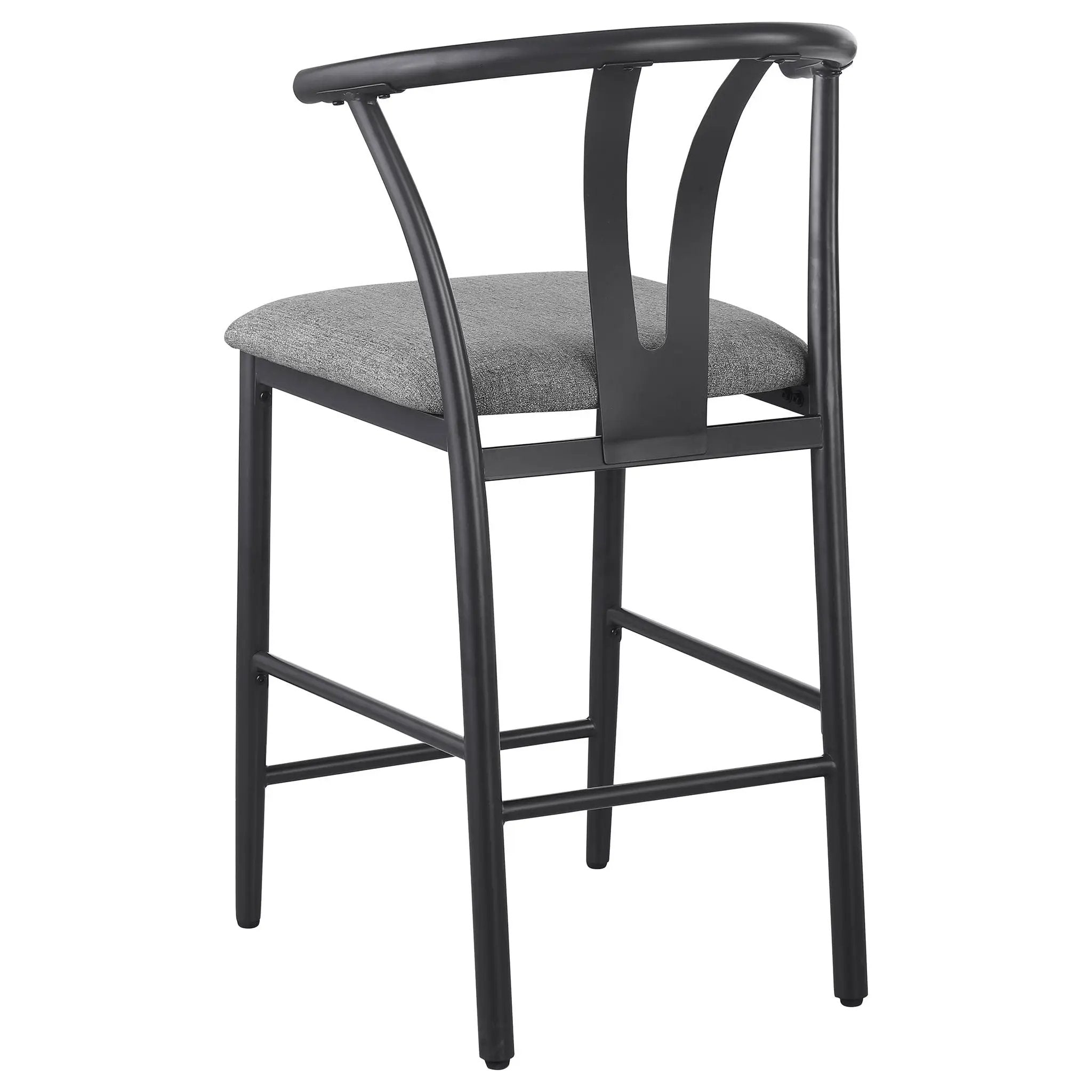 Tazman - Counter Height Dining Side Chair (Set of 2) - Gray by HouseOfZazla