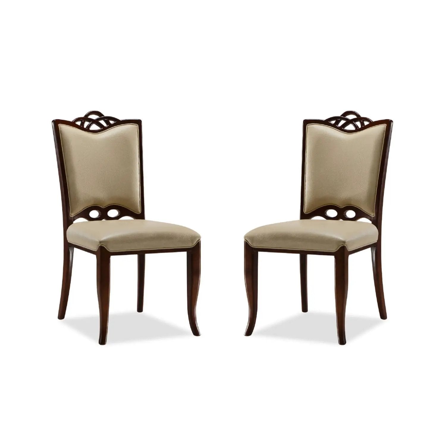 Regent - Dining Chair (Set of 2) - Cream by HouseOfZazla