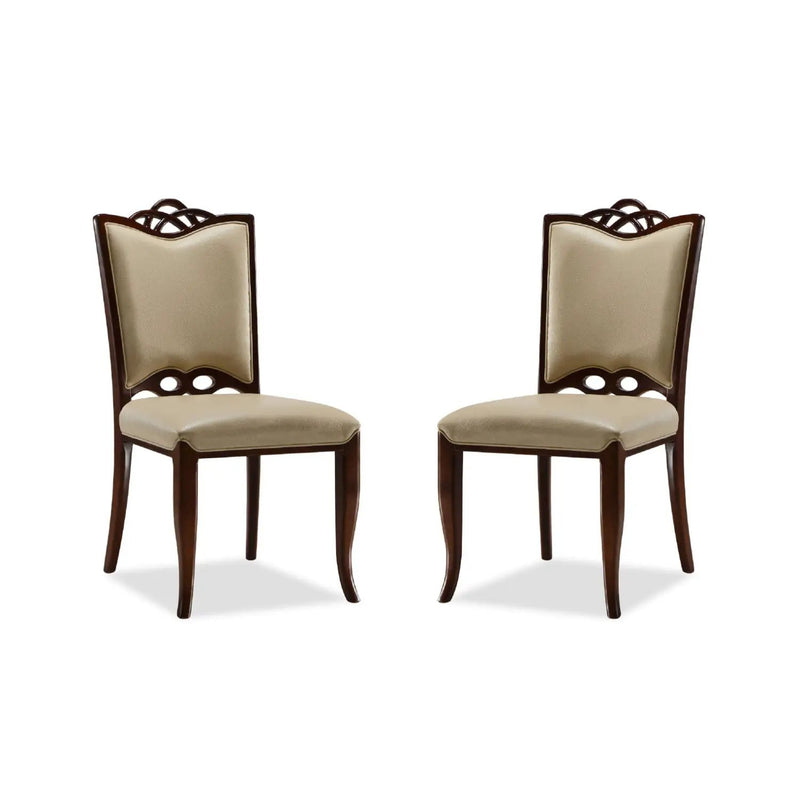 Regent - Dining Chair (Set of 2) - Cream by HouseOfZazla