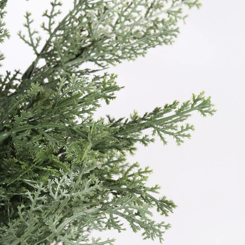 Realistic Artificial Cypress Tree, UV Resistant Indoor / Outdoor Topiary Plant For Decoration - Green Leaves by HouseOfZazla