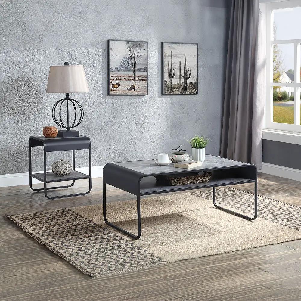 Raziela - End Table by Unique Piece Furniture