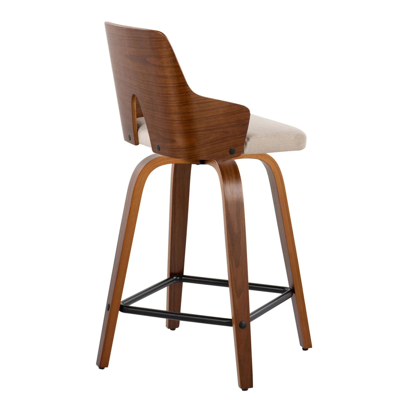 Ariana - Mid Century Modern Counter Stool (Set of 2) by HouseOfZazla