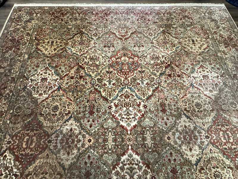 10x14 Karastan Empress Kirman Rug #700/719, Vintage Wool Discontinued Karastan by Jewel Rugs