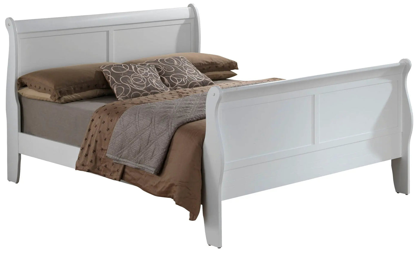 Panel Sleigh Bed by HouseOfZazla