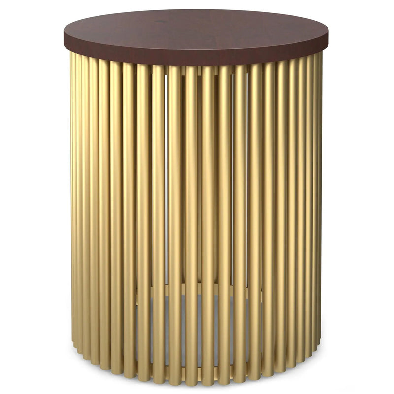 Demy - Handcrafted Metal Accent Table by HouseOfZazla