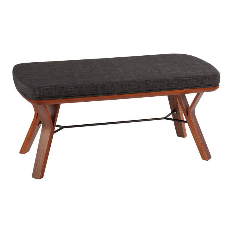 Folia - Mid Century Modern Bench by HouseOfZazla