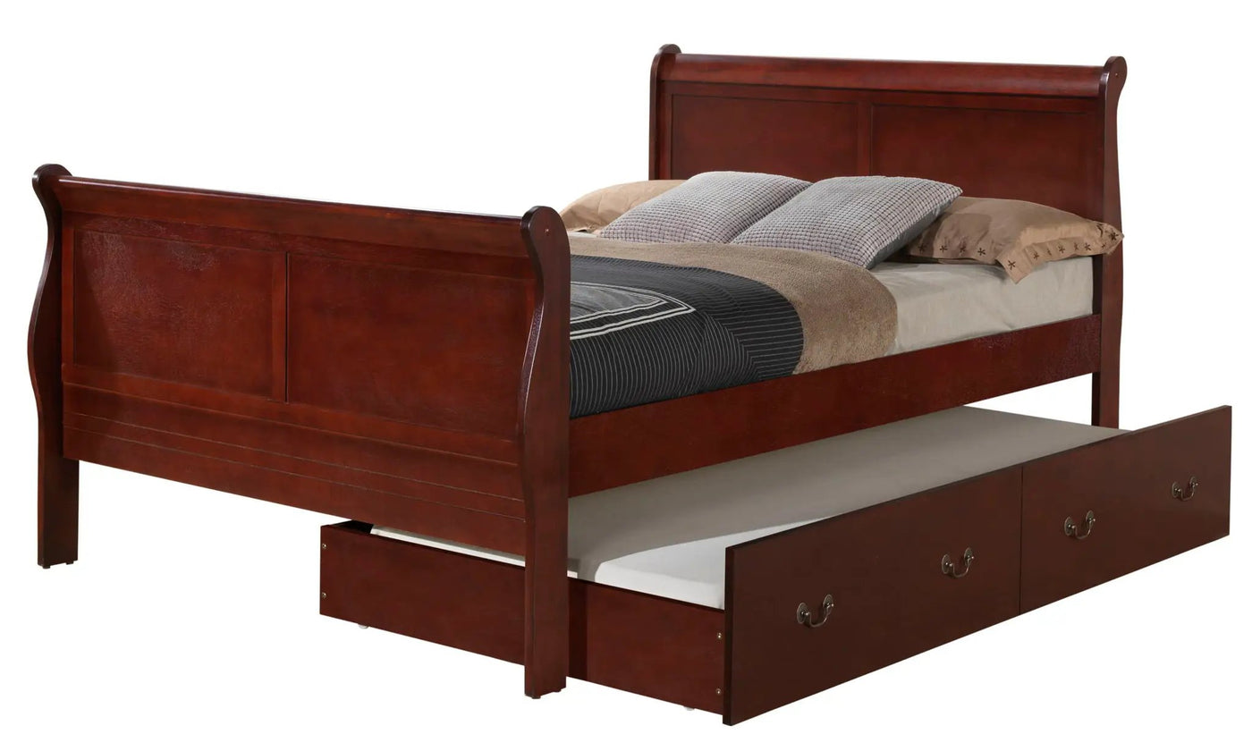 Elegant Trundle Bed With Timeless Charm by HouseOfZazla