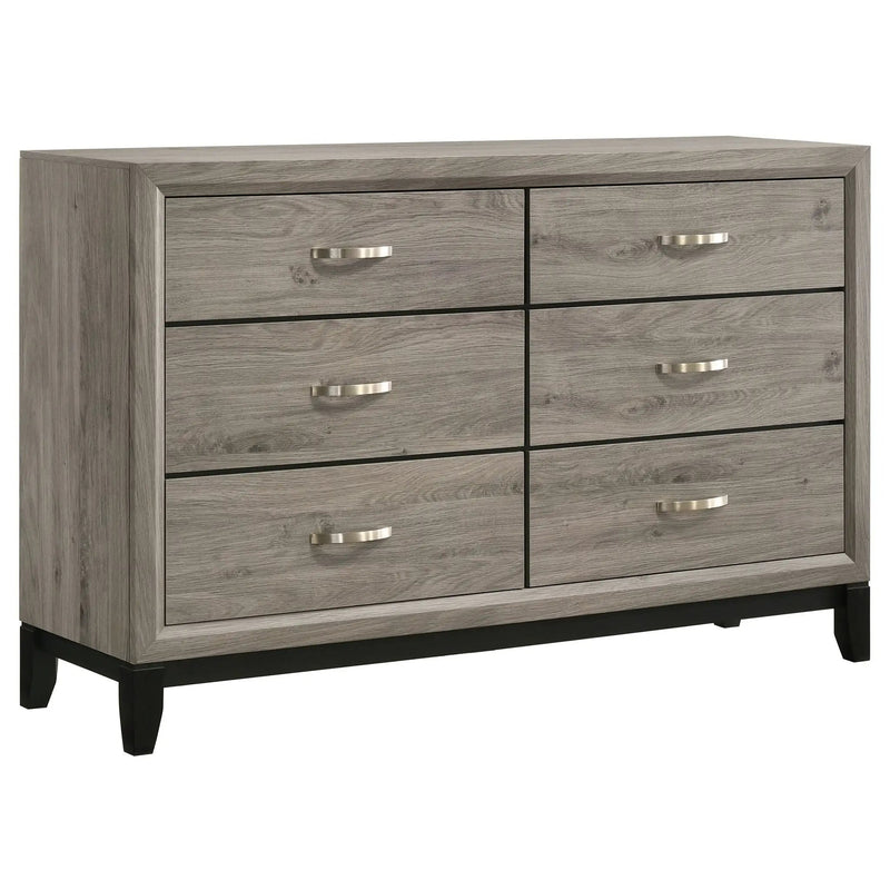 Watson Four-piece California King Bedroom Set Light Taupe by Unique Piece Furniture
